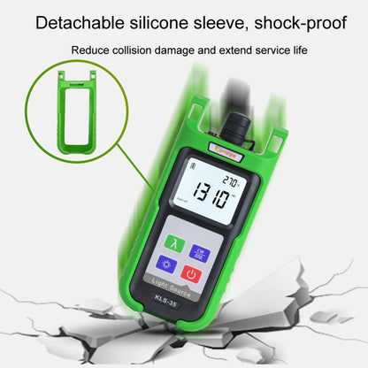 Komshine Handheld Laser Light Source Fiber Tester with LED Backlight, KLS-35-S, KLS-35-M, KLS-35-MS, KLS-35-PON