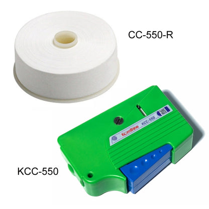 Komshine Handheld Cassette Fiber Cleaning Box Replacement, KCC-550, CC-550-R