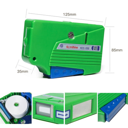 Komshine Handheld Cassette Fiber Cleaning Box Replacement, KCC-550, CC-550-R