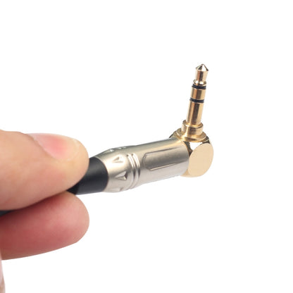 0.3m 90 Degree 3.5mm Stereo TRS Male to XLR 3Pin Male Audio Cable