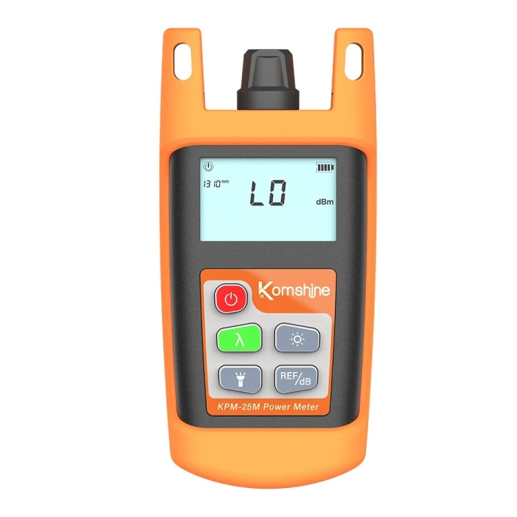 Komshine Mini Handheld Optical Power Meter Fiber Loss Measurement, KPM-25M-A/-70DBM to +6DBM, KPM-25M-C/-50DBM to +26DBM