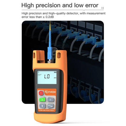 Komshine Mini Handheld Optical Power Meter Fiber Loss Measurement, KPM-25M-A/-70DBM to +6DBM, KPM-25M-C/-50DBM to +26DBM