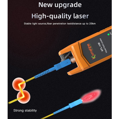 Komshine Mini Red Light Fiber Optic Test Pen, KFL-11M-10, KFL-11M-20, KFL-11M-30