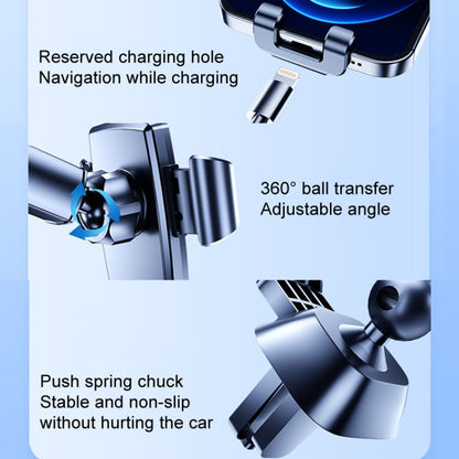 SHUNWEI SD-1132B Car Phone Suction Cup + Air Vent Holder Gravity Sensing Support Bracket