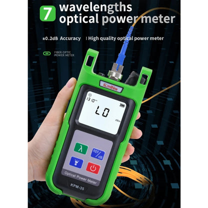 Komshine High-Precision Optical Power Meter Optical Cable Line Tester, KPM-35-A/-70DBM to +6DBM, KPM-35-C/-50DBM to +26dBM