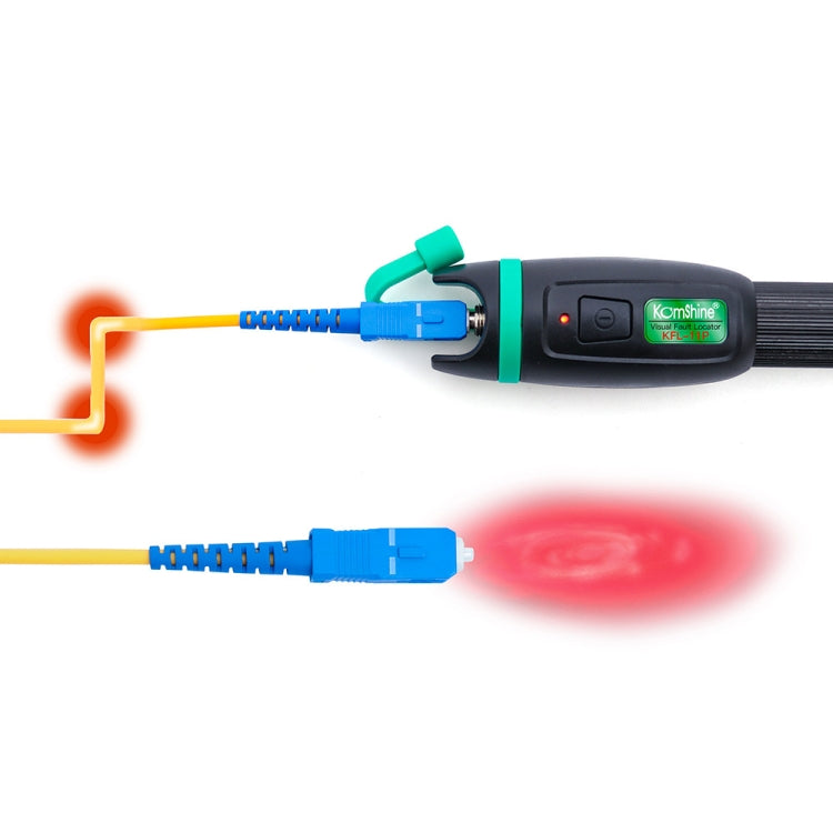 KomShine Metal Visible Laser Light Source Fiber Optic Red Light Pen, KFL-11P-20MW, KFL-11P-30MW