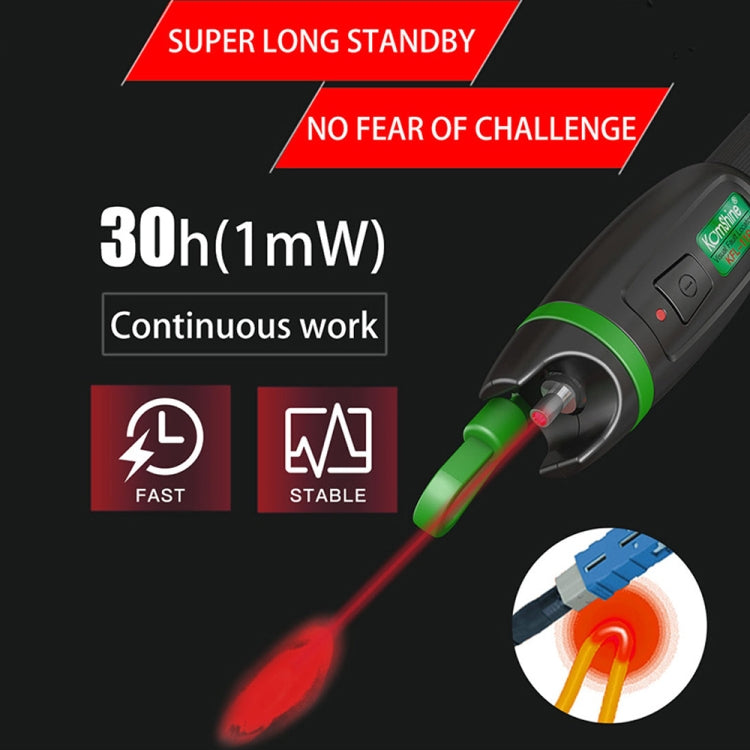 KomShine Metal Visible Laser Light Source Fiber Optic Red Light Pen, KFL-11P-20MW, KFL-11P-30MW