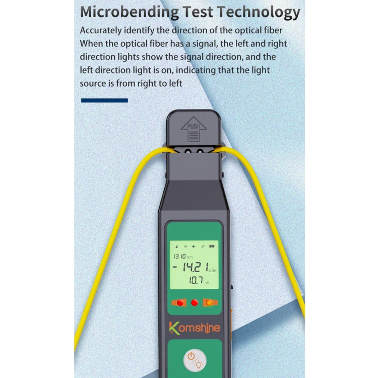 Komshine Optical Fiber Signal Direction Identification Instrument, KFI-45-G, KFI-45-L