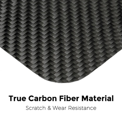 For Tesla Model 3 / Y Carbon Fiber Center Panel Protective Film Anti-Scratch Car Interior, Light, Matte