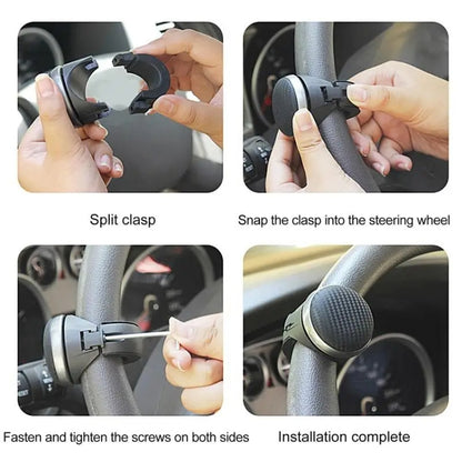 DM-123 Car Steering Wheel Auxiliary Bearing Universal Turning To Help Saving Effort To Turn To Help Ball