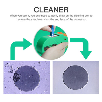 Komshine Handheld Cassette Optical Fiber Connector Cleaning Cartridge With Core, Fiber Connector Box