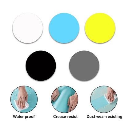 Rotating Booth PVC Background Board Live Product Display Accessories, Random Color Delivery, 15cm, 22cm, 30cm