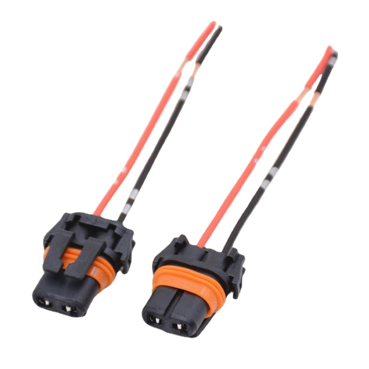 Car Headlight Socket Light Holder Plug With Cable, 1pair For 9005, 1pair For 9006, 1pair For H11 / H8 / 881