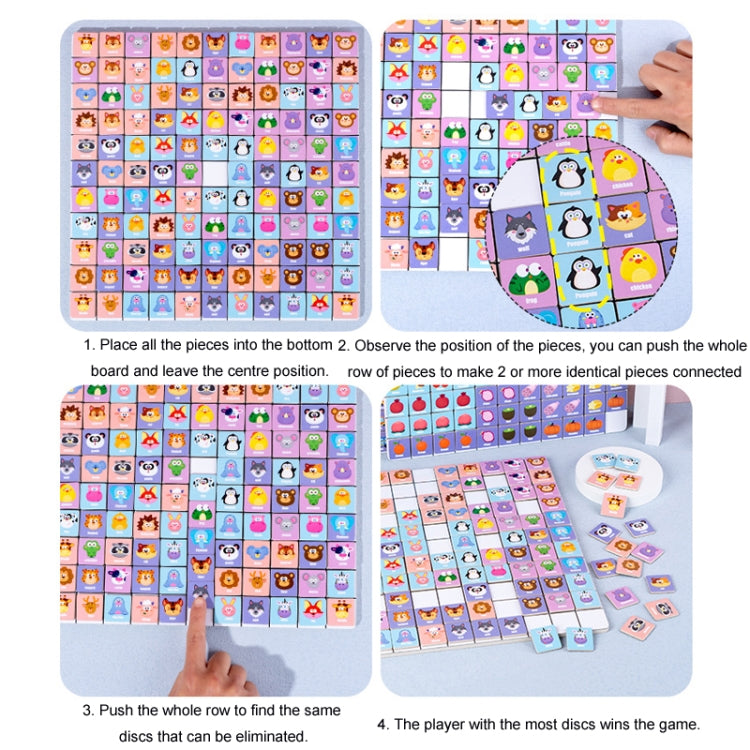 Children Wooden Fun Magnetic Puzzle Parent-child Interactive Desktop Game