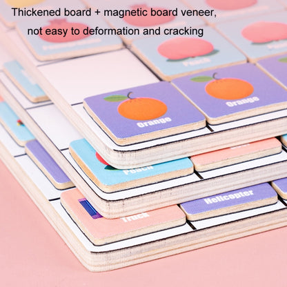 Children Wooden Fun Magnetic Puzzle Parent-child Interactive Desktop Game
