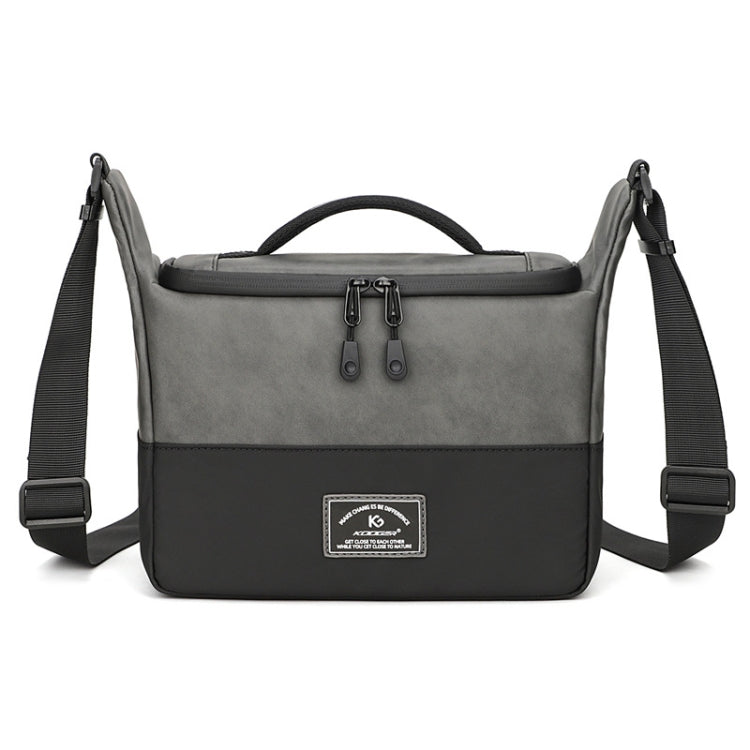 PU Leather Shoulder Crossbody Photography Bag SLR Camera Bag Lens Storage Bag