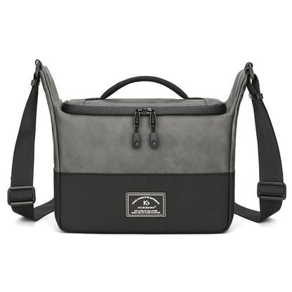 PU Leather Shoulder Crossbody Photography Bag SLR Camera Bag Lens Storage Bag
