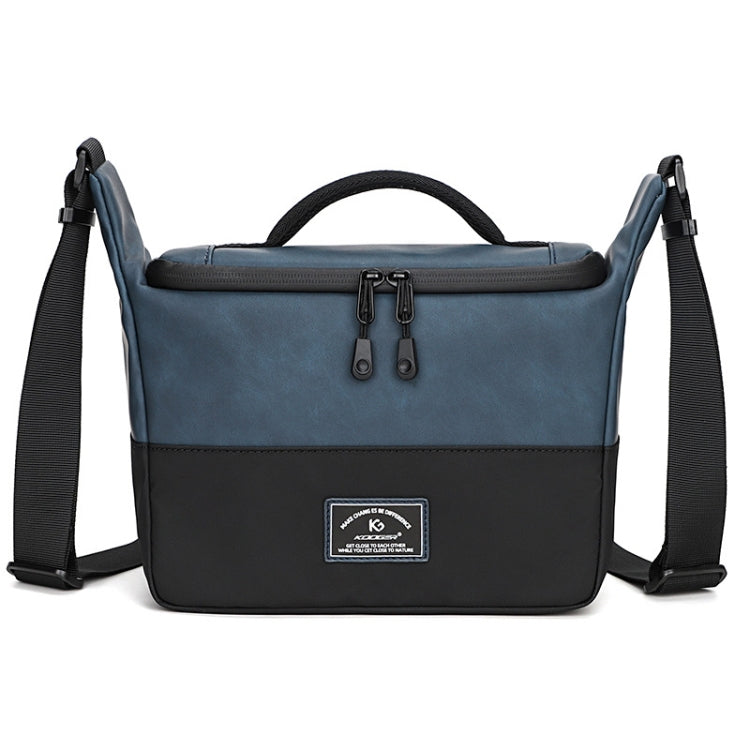 PU Leather Shoulder Crossbody Photography Bag SLR Camera Bag Lens Storage Bag