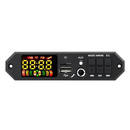 80W 12V Bluetooth MP3 Decoder Board With Power Amplifier Color Screen Call Recording, Big Remote Control, Silicone Remote Control, Small Remote Control