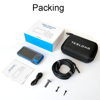 TESLONG MS450 5.5mm HD Pixel 4.5 Inch IPS LCD Screen Endoscope Auto Repair Tools, 5M, 5.5mm Single Lens / 5m