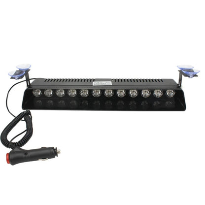 12 LED Car Front Suction Cup High Brightness Strobe Light