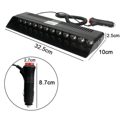 12 LED Car Front Suction Cup High Brightness Strobe Light
