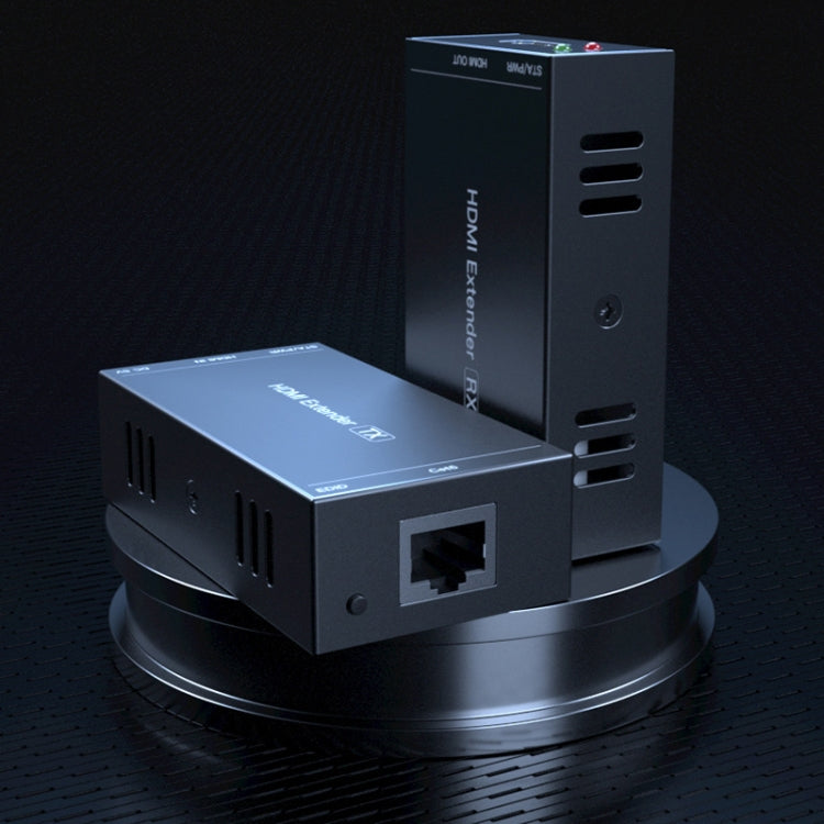 PWAY 165ft/50m HDMI To RJ45 Network Port 1080P Lossless Transmission Extender