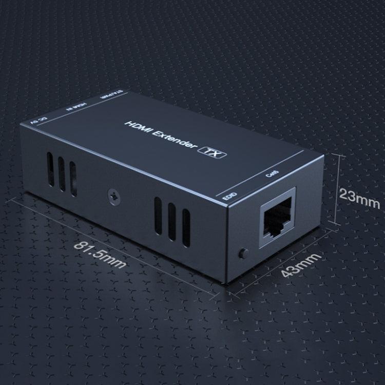 PWAY 165ft/50m HDMI To RJ45 Network Port 1080P Lossless Transmission Extender