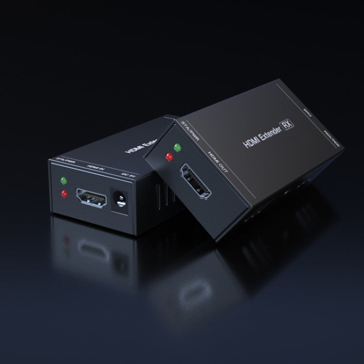 PWAY 165ft/50m HDMI To RJ45 Network Port 1080P Lossless Transmission Extender
