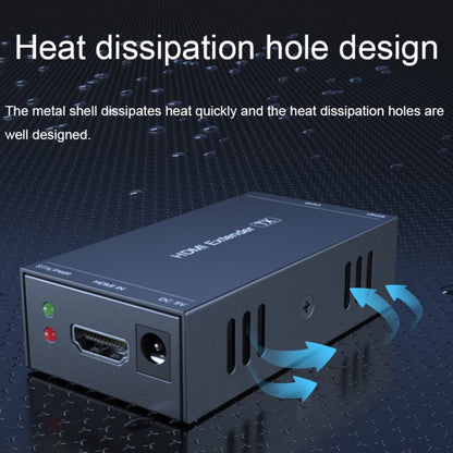 PWAY 165ft/50m HDMI To RJ45 Network Port 1080P Lossless Transmission Extender