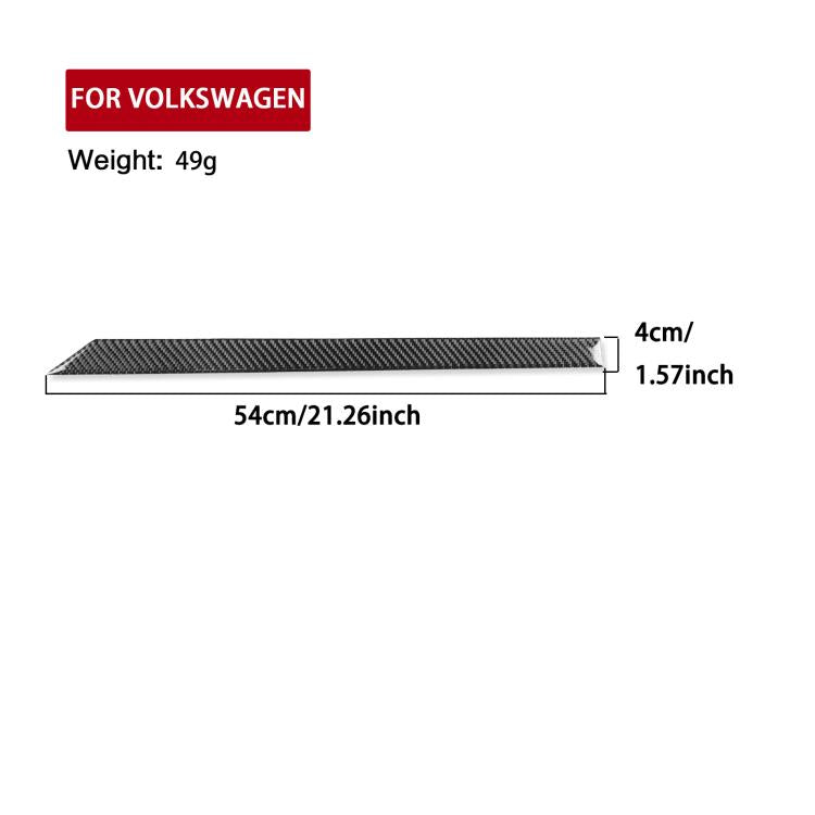 For Volkswagen Sagitar 2019-2023 Left-hand Drive Co-pilot Decorative Sticker