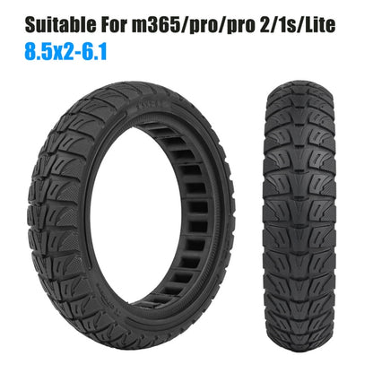 8.5 x 2 inch Colorful Flick Off-road Honeycomb Tires for Xiaomi M365 / Pro / Pro 2 / 1S / Lite, 8.5 x 2-6  (Red), 8.5 x 2-6 (Blue), 8.5 x 2-6 (Tricolor)