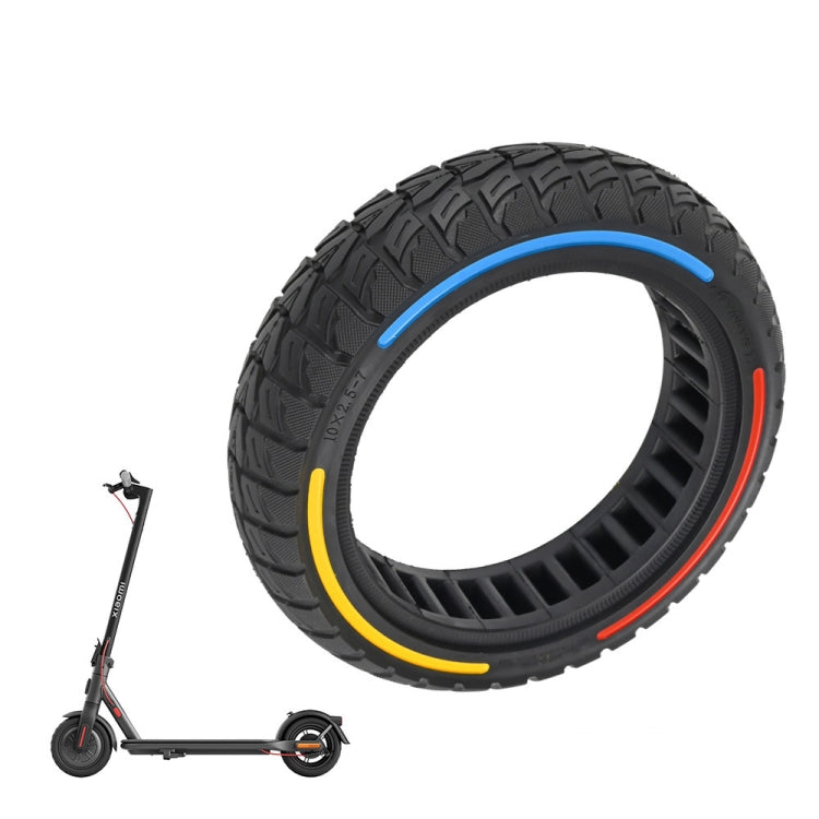 10 x 2.5-7 Inch Colorful Flick Off-Road Honeycomb Tires For Xiaomi Scooter 4 / 4 Pro, 10 x 2.5-7 (Yellow), 10 x 2.5-7 (Red), 10 x 2.5-7 (Tricolor)