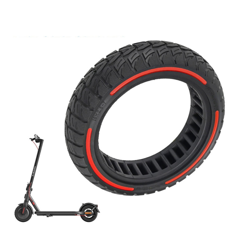 10 x 2.5-7 Inch Colorful Flick Off-Road Honeycomb Tires For Xiaomi Scooter 4 / 4 Pro, 10 x 2.5-7 (Yellow), 10 x 2.5-7 (Red), 10 x 2.5-7 (Tricolor)