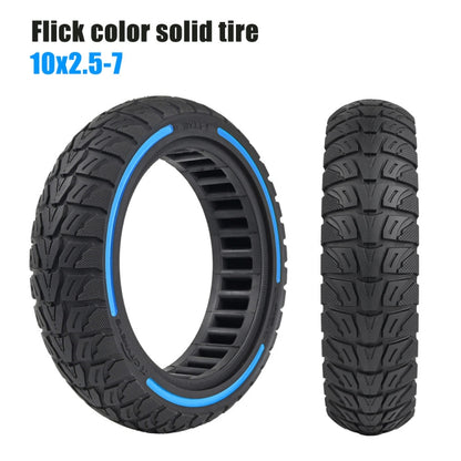 10 x 2.5-7 Inch Colorful Flick Off-Road Honeycomb Tires For Xiaomi Scooter 4 / 4 Pro, 10 x 2.5-7 (Yellow), 10 x 2.5-7 (Red), 10 x 2.5-7 (Tricolor)