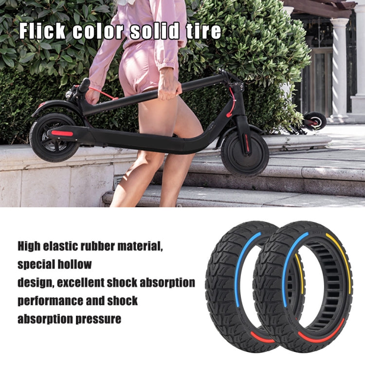 10 x 2.5-7 Inch Colorful Flick Off-Road Honeycomb Tires For Xiaomi Scooter 4 / 4 Pro, 10 x 2.5-7 (Yellow), 10 x 2.5-7 (Red), 10 x 2.5-7 (Tricolor)