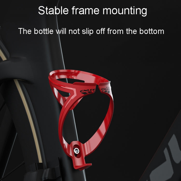 ENLEE R-50 Plastic Bicycle Bottle Cage Road And Mountain Bike Cylinder Holder Cycling Accessories, R-50