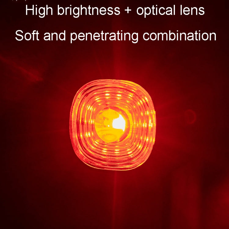 ENLEE EN09 Bicycle Tail Light Bright Warning Light For Night Riding Highway Motorcycle Lights, Ordinary Model, Smart Model