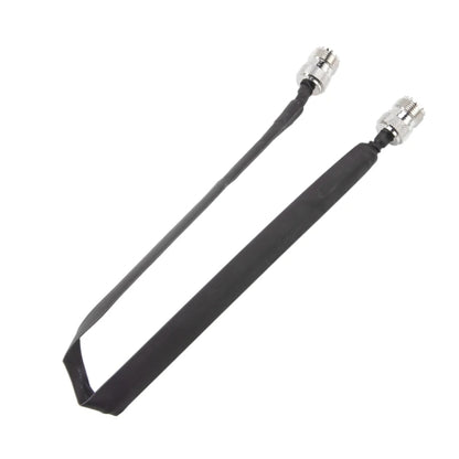 Window/Door Pass Through Flat RF Coaxial Cable UHF 50 Ohm RF Coax Pigtail Extension Cord, 20cm, 30cm, 40cm