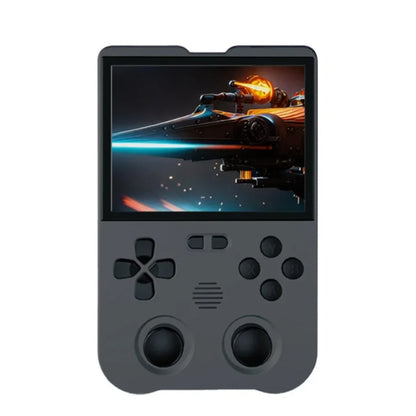 AMPOWN XU10 Handheld Game Console 3.5-Inch IPS Screen Linux System Portable Video Arcade, 64G, 128G, 256G