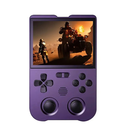 AMPOWN XU10 Handheld Game Console 3.5-Inch IPS Screen Linux System Portable Video Arcade, 64G, 128G, 256G
