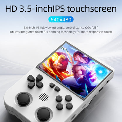 AMPOWN XU10 Handheld Game Console 3.5-Inch IPS Screen Linux System Portable Video Arcade, 64G, 128G, 256G