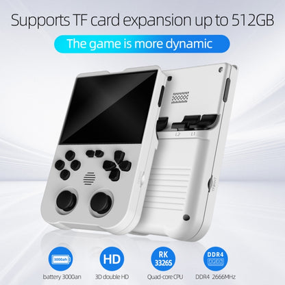 AMPOWN XU10 Handheld Game Console 3.5-Inch IPS Screen Linux System Portable Video Arcade, 64G, 128G, 256G