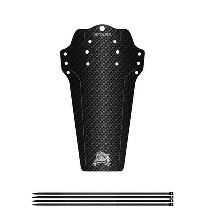 ENLEE Mountain Bike Fenders Mountain Bicycle Saddle Universal Riding Accessories, Carbon Fiber, Camouflage, Lightning