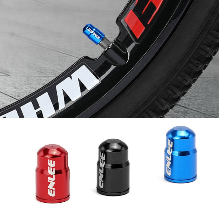 ENLEE E-FZ1004 2pcs /Set Bicycle French Valve Caps Aluminum Alloy Dust Cap For Tire Valve Caps