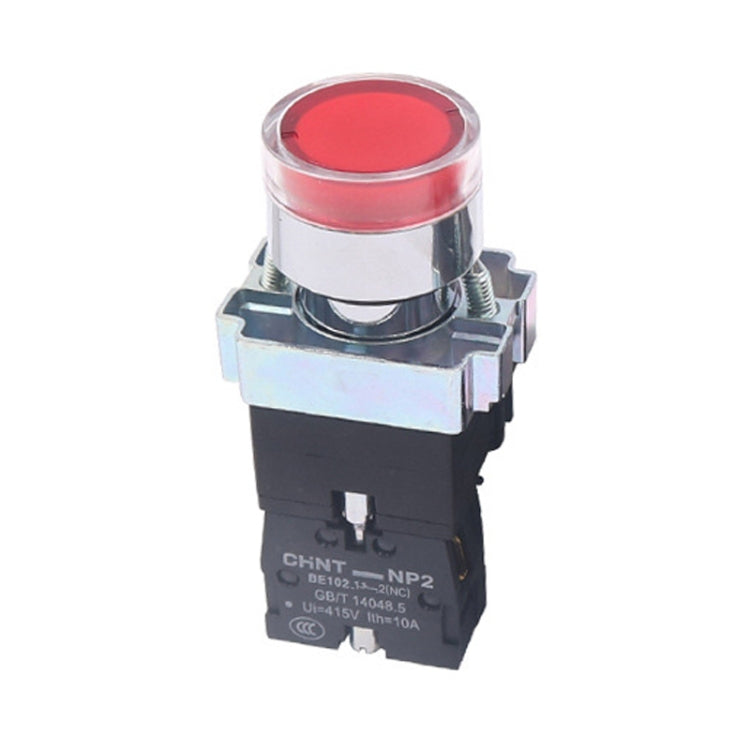 Pushbutton Switches With LED Light Silver Alloy Contact Push Button, CHINT NP2-BW3461/24V 1 NO, CHINT NP2-BW3462/24V 1 NC, CHINT NP2-BW3465/24V 1 NO+1 NC, CHINT NP2-BW3463/24V 2 NO, CHINT NP2-BW3461/220V 1 NO, CHINT NP2-BW3462/220V 1 NC
