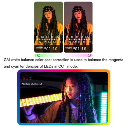 YONGNUO YN360IV 480 LEDs RGB APP Controlled Photography Fill Light, Standard, Standard+Adapter, Standard+NP-F970, Standard+NP-F750, Standard+Adapter+NP-F970, Standard+Adapter+NP-F750