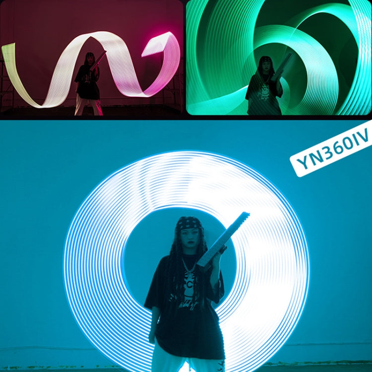 YONGNUO YN360IV 480 LEDs RGB APP Controlled Photography Fill Light, Standard, Standard+Adapter, Standard+NP-F970, Standard+NP-F750, Standard+Adapter+NP-F970, Standard+Adapter+NP-F750