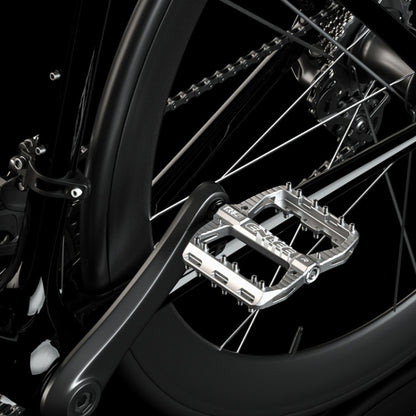 ENLEE R5 1pair Mountain Bike Pedals Bicycle Cycling Wider Non-Slip Footrest Bearing