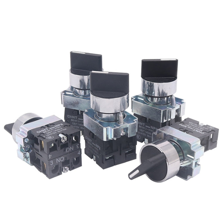 Power Transfer Switch Short Handle Master Knob 22mm, CHINT NP2-BD21 2 Gear Self-locking 1NO, CHINT NP2-BD25 2 Gear Self-locking 1NO+1NC, CHINT NP2-BD23 2 Gear Self-locking 2NO, CHINT NP2-BD33 3 Gear Self-locking 2NO